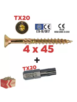 Wkręty konstrukcyjne Klimas KMWHT - Wysoka jakość, niezawodność i bezpieczeństwo