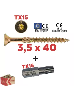 Wkręty konstrukcyjne Klimas KMWHT - Wysoka jakość, niezawodność i bezpieczeństwo